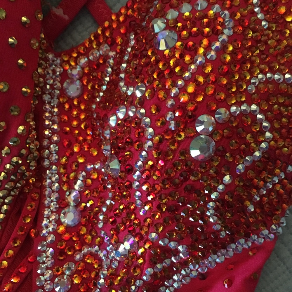 Latin Rhythm Competition Dress - Picture 5 of 10